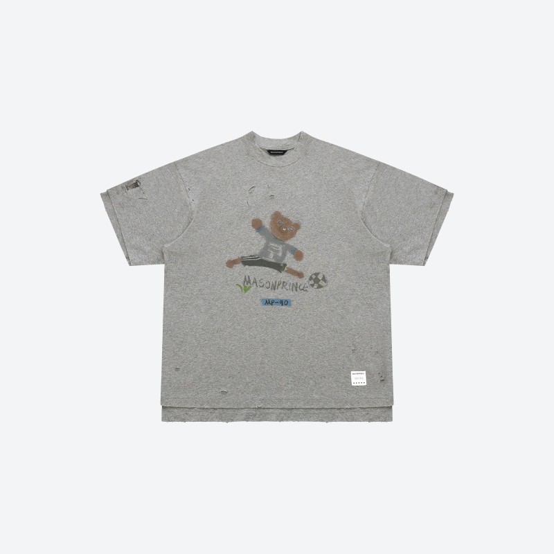 Hand-Drawn Bear T-Shirt